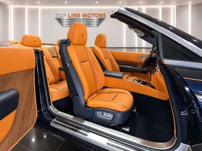 2017 Rolls-Royce Dawn, modrá, 41 000 km, dovoz SAE — foto 8 z 8