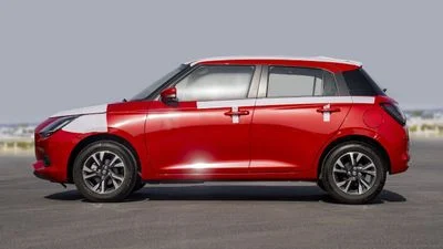 2025 Suzuki Swift GLX, stříbrná, 0 km, dovoz SAE — foto 2 z 15