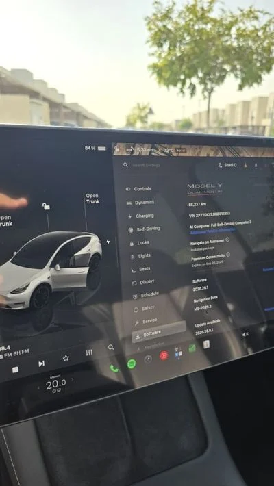 2022 Tesla Model Y PERFORMANCE, bílá, 88 000 km, dovoz SAE — foto 6 z 8