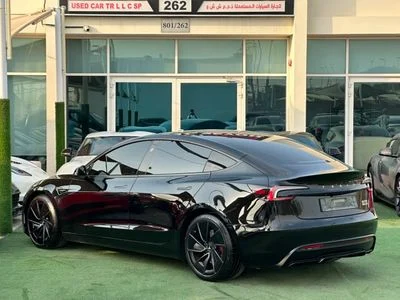 2024 Tesla Model 3 PERFORMANCE, černá, 50 000 km, dovoz SAE — foto 4 z 14