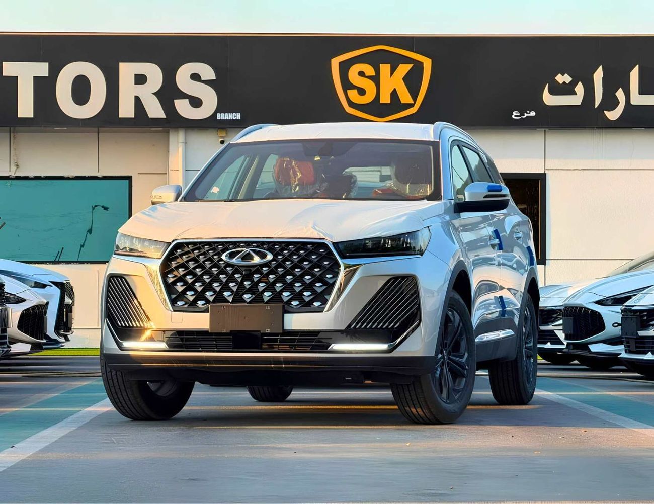 2026 Chery Tiggo 7 LUXURY, stříbrná, 0 km, dovoz SAE — foto 1