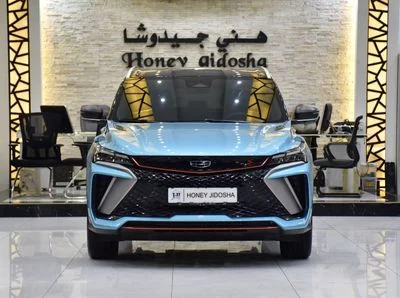 2025 Geely Coolray GF PLUS, modrá, 22 000 km, dovoz SAE — foto 2 z 16