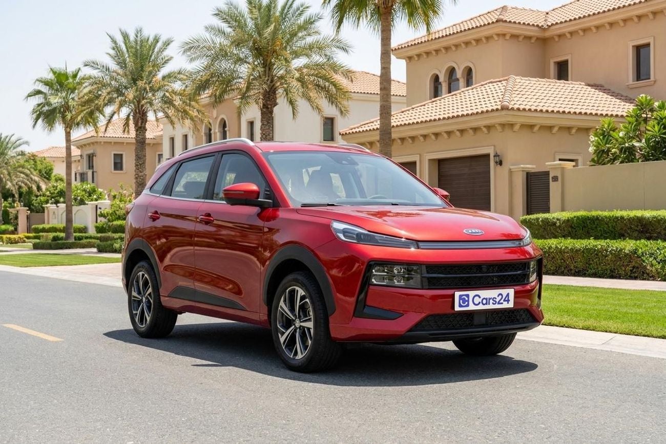 2024 Jac JS6 FLAGSHIP, červená, 38 391 km, dovoz SAE — foto 1