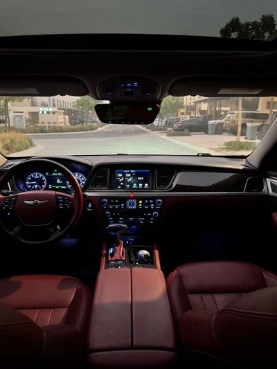 2018 Genesis G80 BASE, bílá, 110 000 km, dovoz SAE — foto 9 z 16