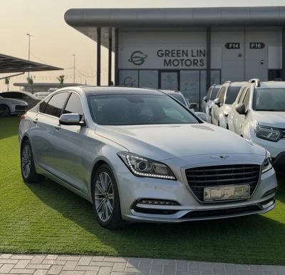 2017 Genesis G80 BASE, stříbrná, 135 000 km, dovoz SAE — foto 2 z 16