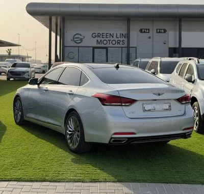 2017 Genesis G80 BASE, stříbrná, 135 000 km, dovoz SAE — foto 3 z 16