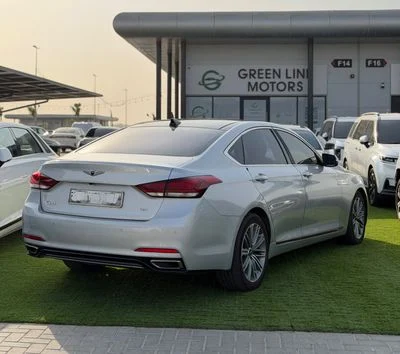 2017 Genesis G80 BASE, stříbrná, 135 000 km, dovoz SAE — foto 4 z 16