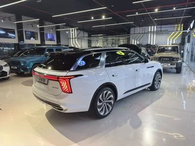 2025 Hongqi EHS9 HIGH, bílá, 10 km, dovoz SAE — foto 8 z 17