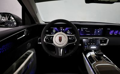 2023 Hongqi EHS9 FLAGSHIP, šedá, 3 158 km, dovoz SAE — foto 14 z 16