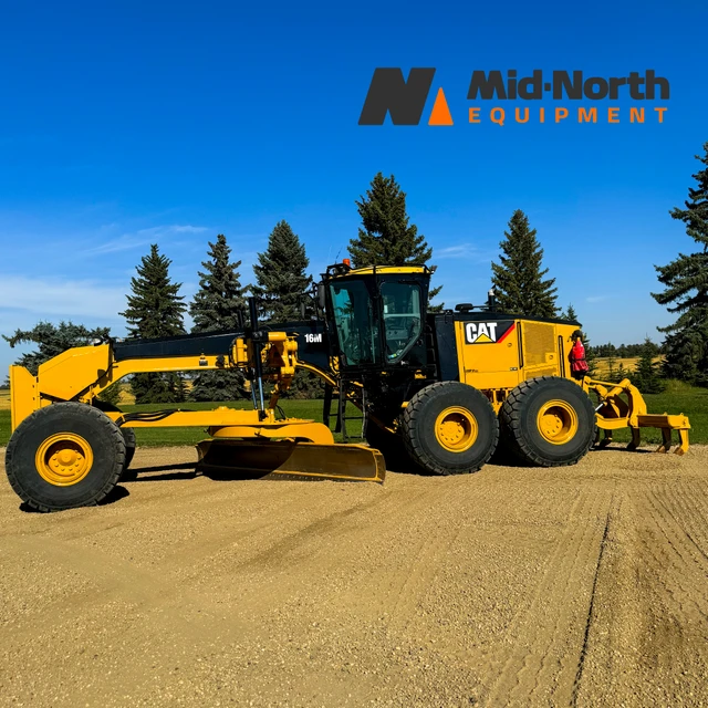 2012 Caterpillar 16M, 1 mth, dovoz Kanada — foto 3 z 5