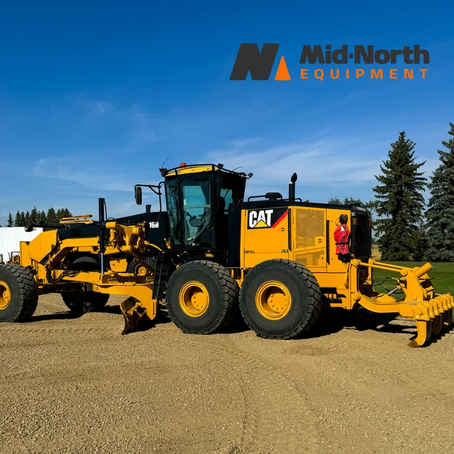 2012 Caterpillar 16M, 1 mth, dovoz Kanada — foto 4 z 5
