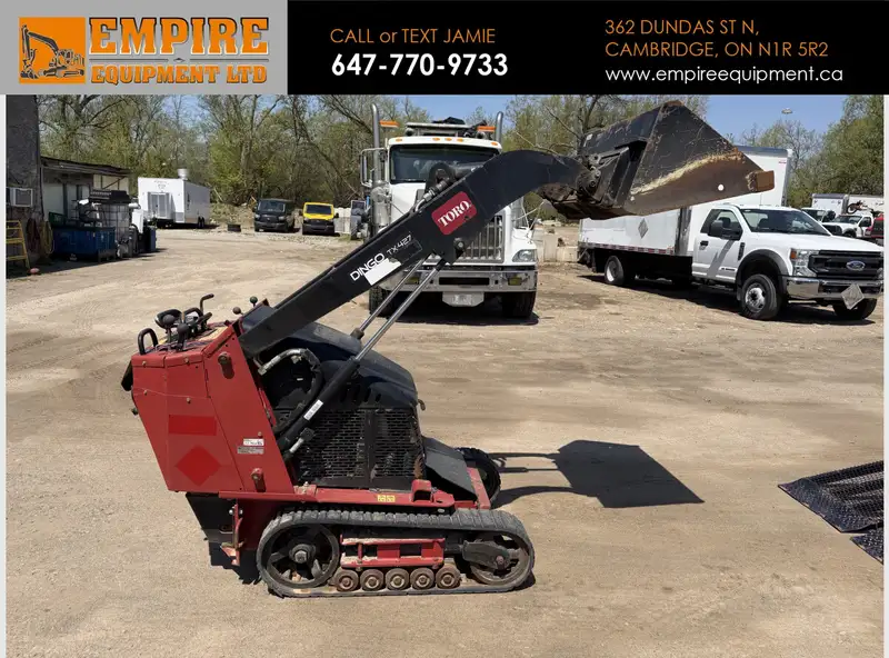 2019 Toro DINGO-RED, červená, dovoz Kanada — foto 6 z 12