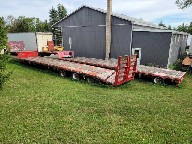 Stepdeck Trailers, dovoz Kanada — foto 1 Stepdeck Trailers, dovoz Kanada — foto 1