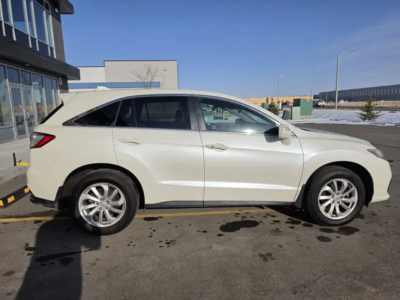 2016 Acura RDX Tech, bílá, 154 248 km, dovoz Kanada — foto 3 z 12