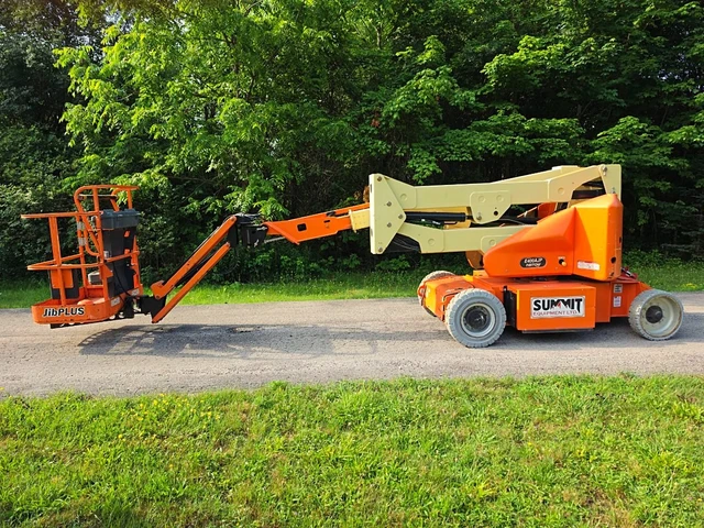 2017 JLG E400AJP, 1 mth, dovoz Kanada — foto 1