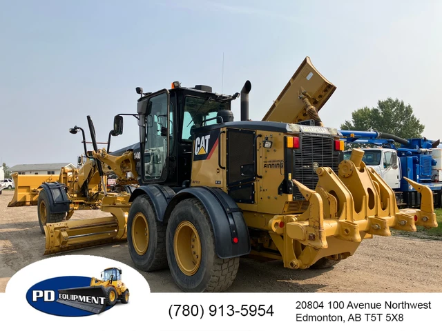 2018 Caterpillar 140M, 1 mth, dovoz Kanada — foto 2 z 5