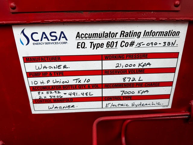 ACCUMULATOR, dovoz Kanada — foto 4 z 4