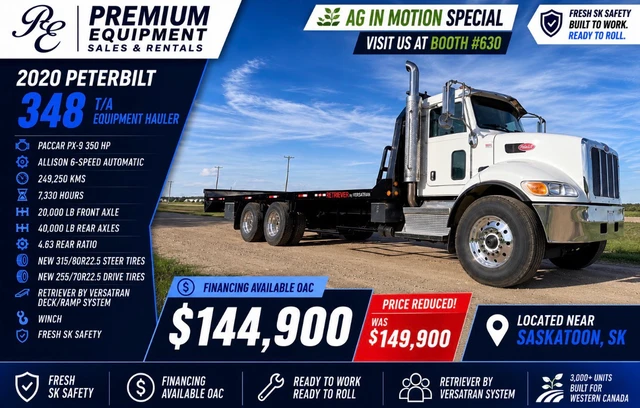 2020 PETERBILT, 249 250 mth, dovoz Kanada — foto 2 z 5