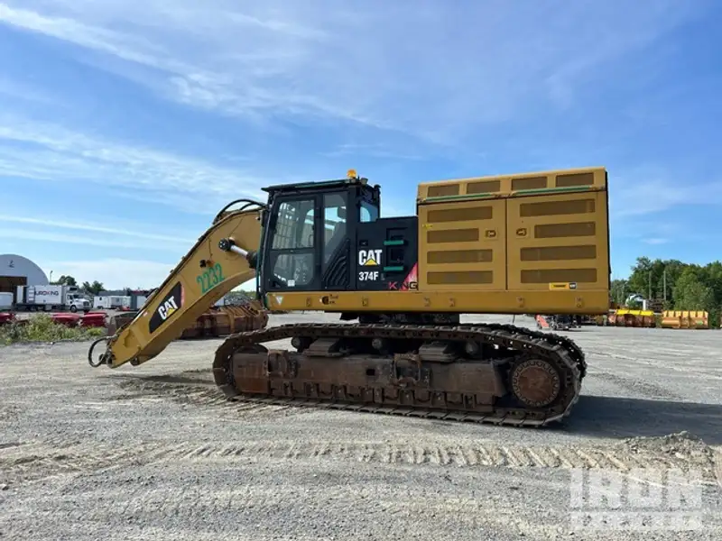 2017 Cat 374F, dovoz Kanada — foto 2 z 12