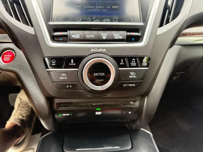 2017 Acura MDX Technology Package, bílá, 145 988 km, dovoz Kanada — foto 12 z 12