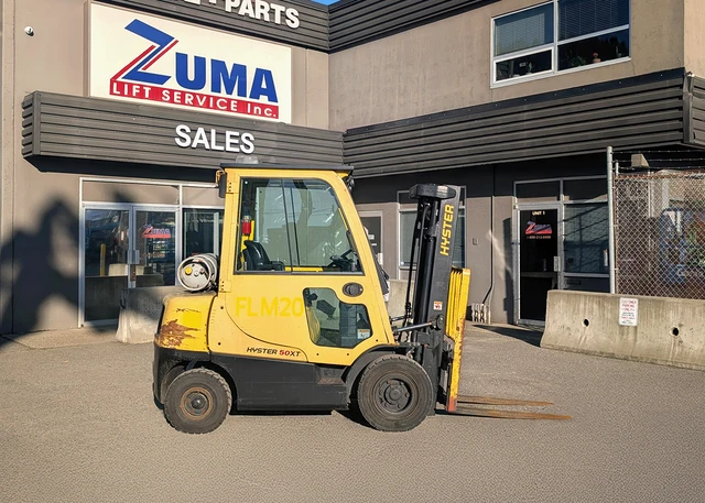 2020 Hyster H50XT, 3 429 mth, dovoz Kanada — foto 1