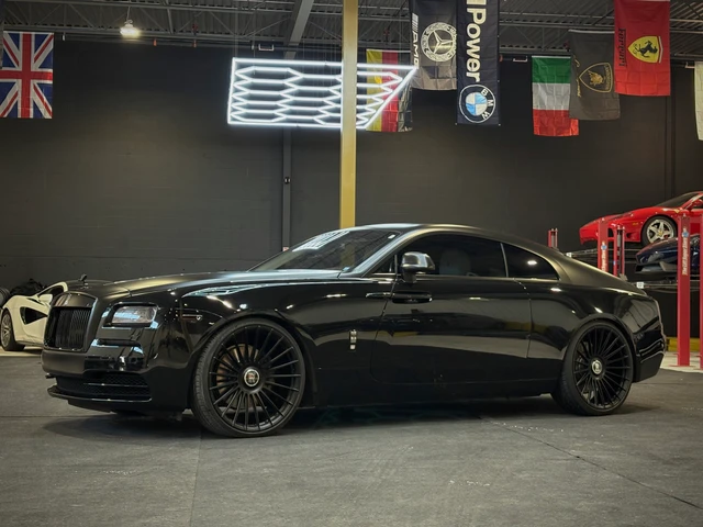 2016 Rolls-Royce Wraith, černá, 38 000 km, dovoz Kanada — foto 1