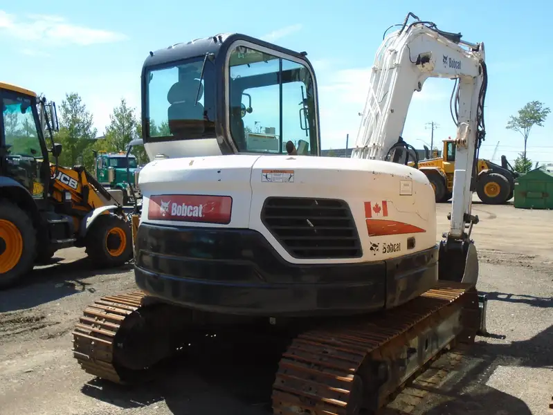 2012 Bobcat E80A-WHITE, bílá, dovoz Kanada — foto 3 z 11