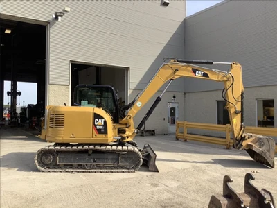 2018 Caterpillar 308-E2, 1 mth, dovoz Kanada — foto 4 z 5