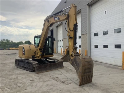 2018 Caterpillar 308-E2, 1 mth, dovoz Kanada — foto 3 z 5