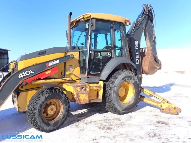 2016 John Deere 410L, 1 mth, dovoz Kanada — foto 2 z 5