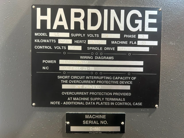 HARDINGE, dovoz Kanada — foto 3 z 5