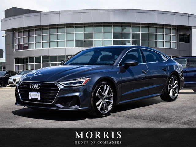 2022 Audi A7 Progressiv, šedá, 46 000 km, dovoz Kanada — foto 1