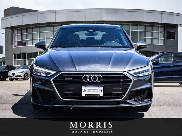 2022 Audi A7 Progressiv, šedá, 46 000 km, dovoz Kanada — foto 2 z 15