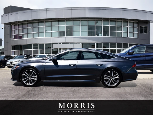 2022 Audi A7 Progressiv, šedá, 46 000 km, dovoz Kanada — foto 3 z 15