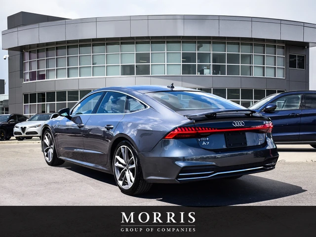 2022 Audi A7 Progressiv, šedá, 46 000 km, dovoz Kanada — foto 4 z 15