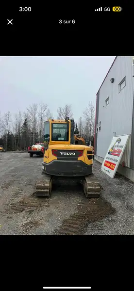 2016 Volvo ECR58D, dovoz Kanada — foto 5 z 7