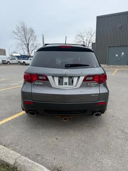 2011 Acura RDX Tech Pkg, šedá, 146 437 km, dovoz Kanada — foto 4 z 12