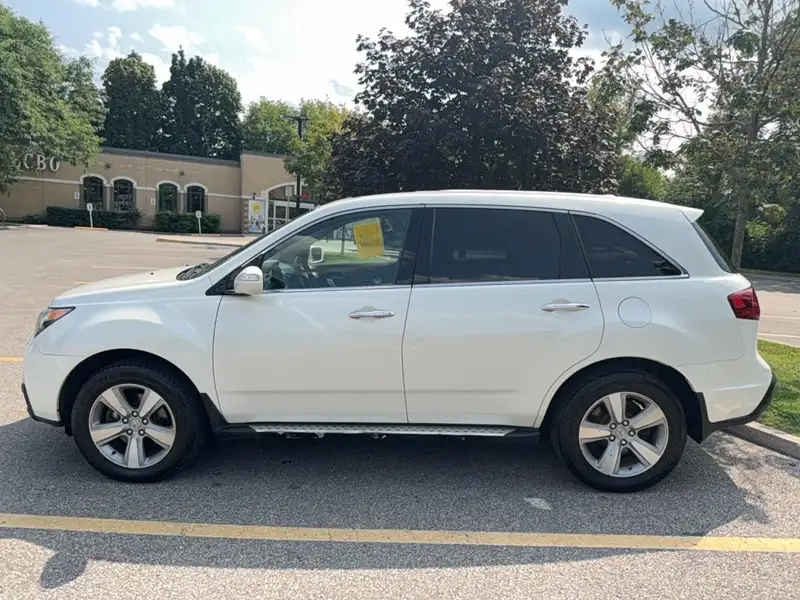 2012 Acura MDX Tech, bílá, 152 000 km, dovoz Kanada — foto 2 z 12