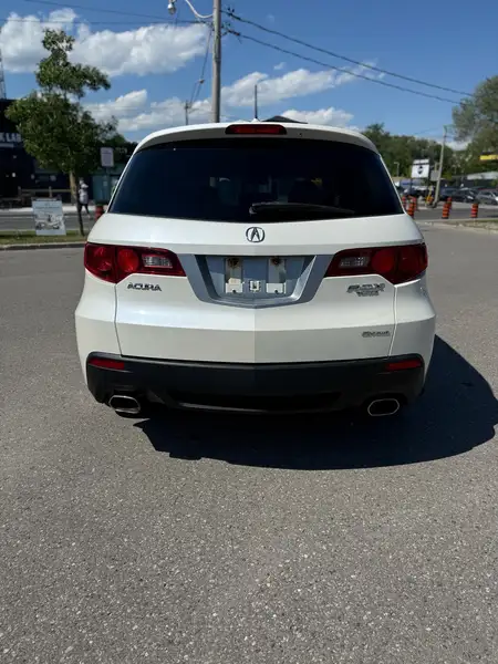 2011 Acura RDX Tech Pkg, bílá, 163 127 km, dovoz Kanada — foto 4 z 12