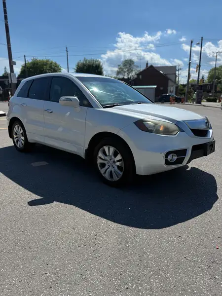 2011 Acura RDX Tech Pkg, bílá, 163 127 km, dovoz Kanada — foto 7 z 12