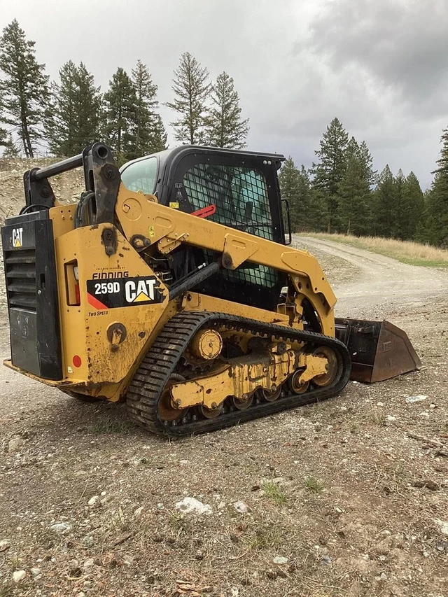 2017 Caterpillar 259D, 1 mth, dovoz Kanada — foto 4 z 5