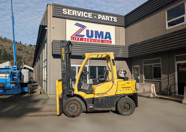2015 Hyster H80, 3 503 mth, dovoz Kanada — foto 1
