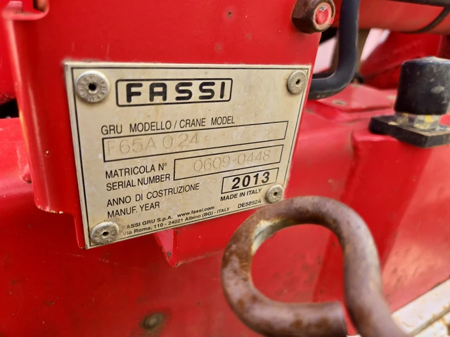 2013 FASSI, 150 800 mth, dovoz Kanada — foto 4 z 5