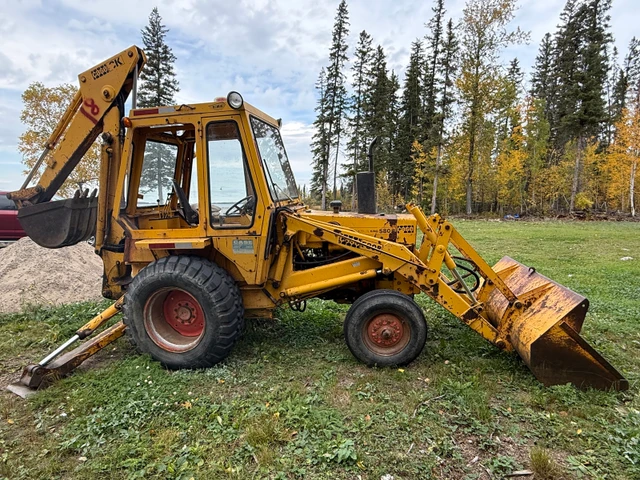1976 Case BACKHOE, dovoz Kanada — foto 2 z 2
