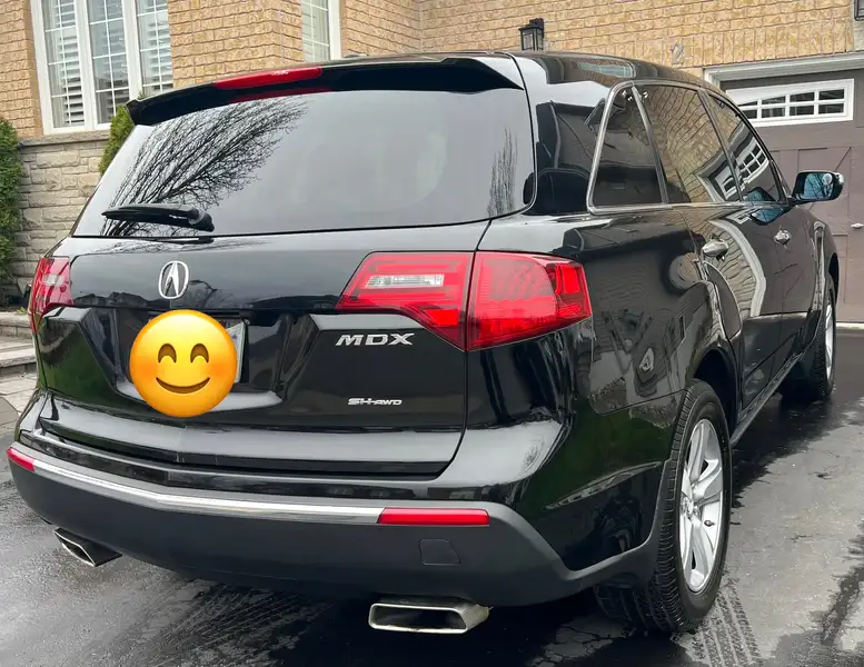 2013 Acura MDX Tech Pkg, černá, 310 000 km, dovoz Kanada — foto 2 z 9