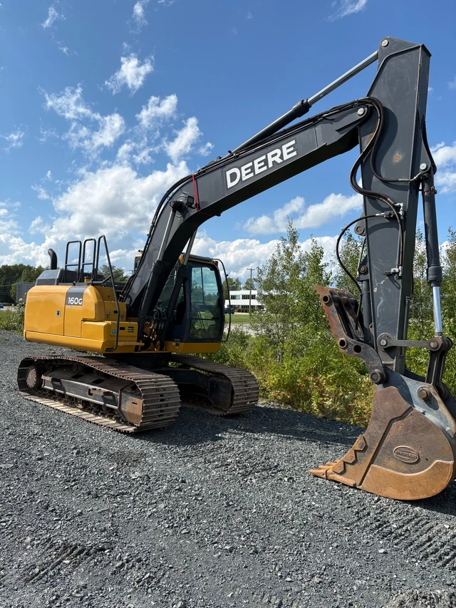 John Deere 160GLC, 1 575 mth, dovoz Kanada — foto 2 z 5