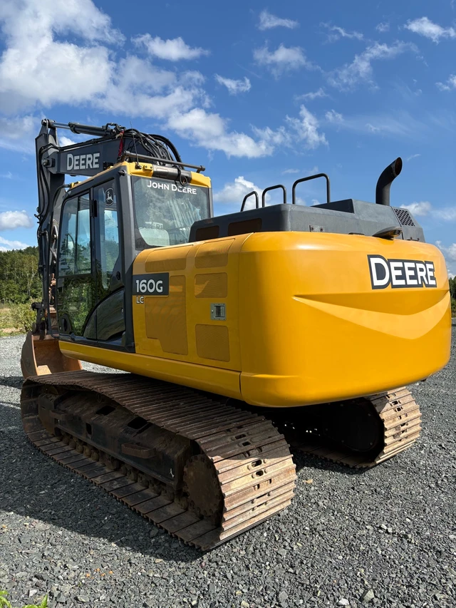 John Deere 160GLC, 1 575 mth, dovoz Kanada — foto 4 z 5
