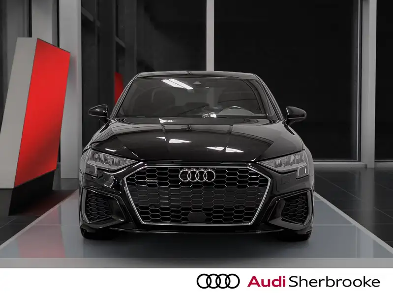 2022 Audi A3 Progressiv, černá, 32 478 km, dovoz Kanada — foto 7 z 12