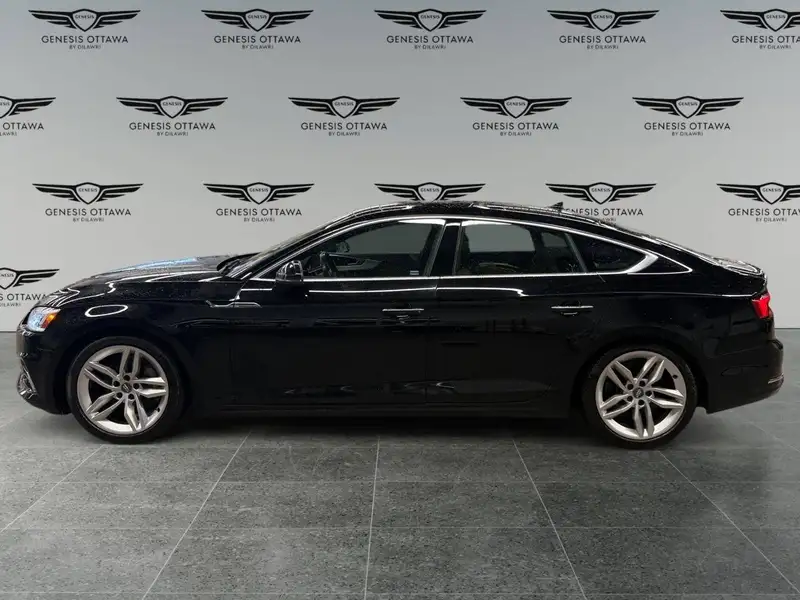 2018 Audi A5 Technik, černá, 115 381 km, dovoz Kanada — foto 2 z 12