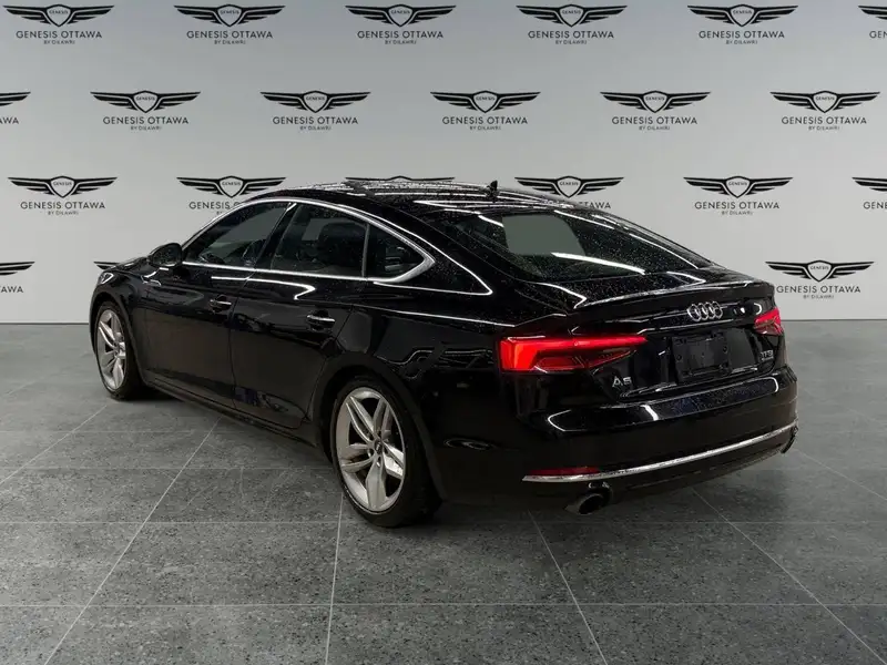 2018 Audi A5 Technik, černá, 115 381 km, dovoz Kanada — foto 3 z 12